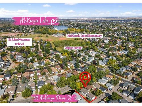 876 Mckenzie Drive Se, Calgary, AB - Outdoor With View