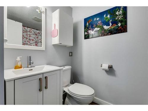 535 Queenston Gardens Se, Calgary, AB - Indoor Photo Showing Bathroom