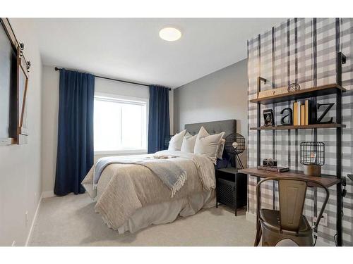 263 Homestead Drive Ne, Calgary, AB - Indoor Photo Showing Bedroom