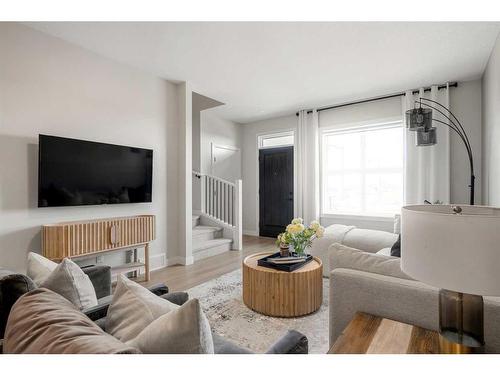 263 Homestead Drive Ne, Calgary, AB - Indoor Photo Showing Living Room