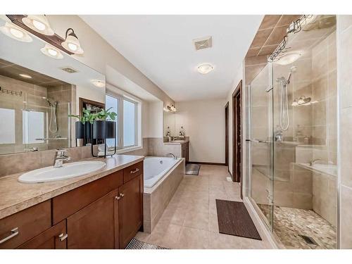 124 Aspenmere Close, Chestermere, AB - Indoor Photo Showing Bathroom