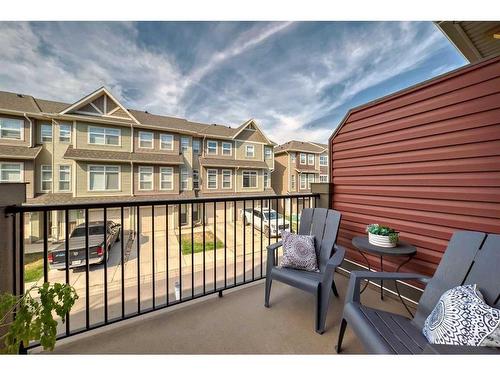 1633 Legacy Circle Se, Calgary, AB - Outdoor With Balcony