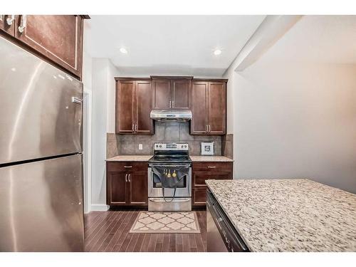 97 Panton Way Nw, Calgary, AB - Indoor Photo Showing Kitchen With Stainless Steel Kitchen