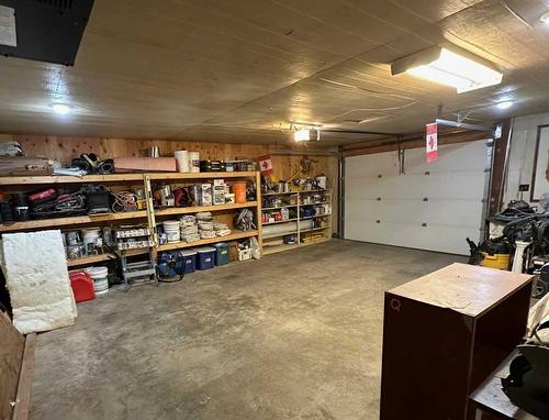 702 Royal Drive, Trochu, AB - Indoor Photo Showing Garage