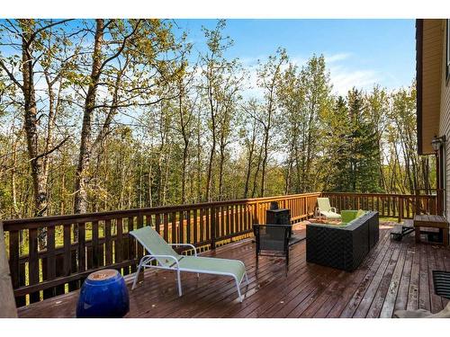 36 Crestview Estates, Rural Rocky View County, AB - Outdoor With Deck Patio Veranda