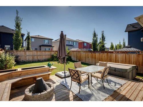 93 Legacy Manor Se, Calgary, AB - Outdoor With Deck Patio Veranda With Backyard