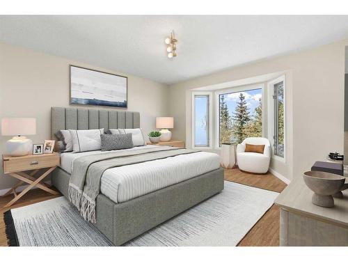 80 Macewan Park Rise Nw, Calgary, AB - Indoor Photo Showing Bedroom