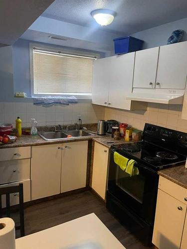 19 Tarawood Road Ne, Calgary, AB - Indoor Photo Showing Kitchen With Double Sink