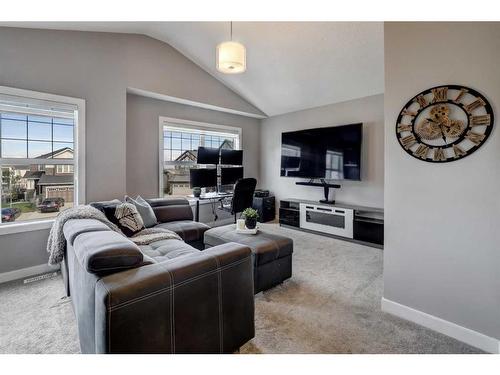 75 Nolanfield Court Nw, Calgary, AB - Indoor Photo Showing Living Room