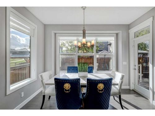 75 Nolanfield Court Nw, Calgary, AB - Indoor Photo Showing Dining Room