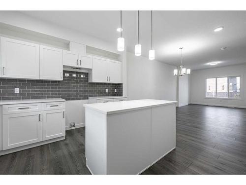 3555 Chestermere Boulevard, Chestermere, AB - Indoor Photo Showing Kitchen With Upgraded Kitchen