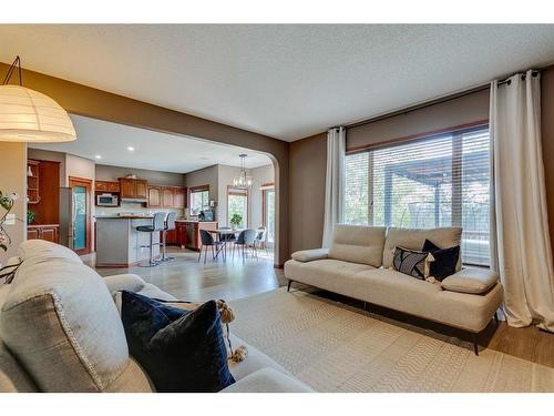 144 Springmere Road, Chestermere, AB - Indoor Photo Showing Living Room