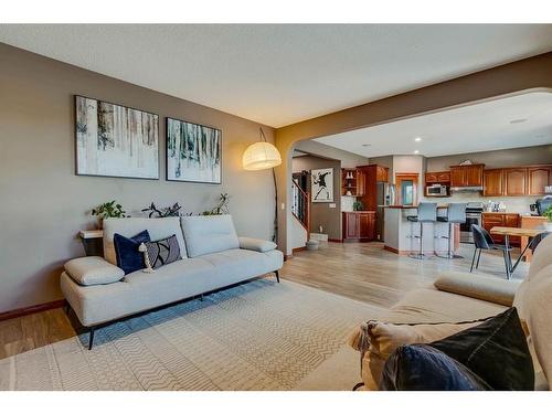 144 Springmere Road, Chestermere, AB - Indoor Photo Showing Living Room