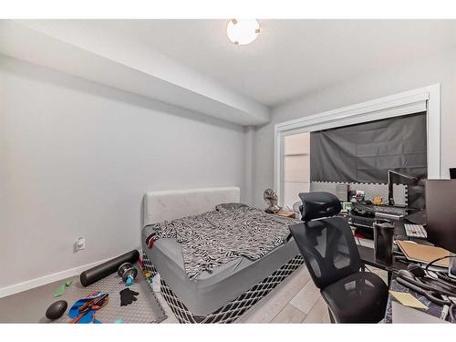 1408-681 Savanna Boulevard Ne, Calgary, AB - Indoor Photo Showing Bedroom