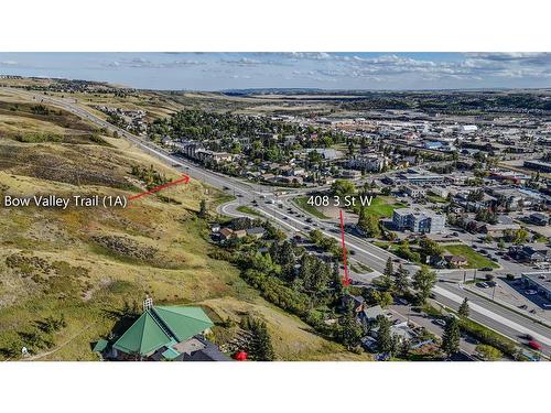 408 3 Street, Cochrane, AB - Outdoor With View