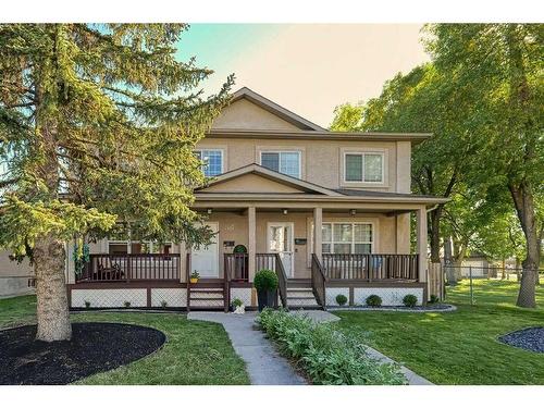 2417 53 Avenue Sw, Calgary, AB - Outdoor With Deck Patio Veranda With Facade