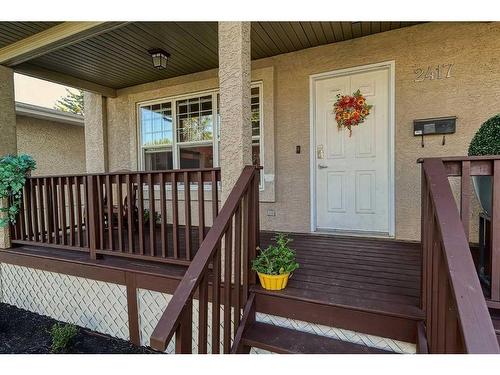 2417 53 Avenue Sw, Calgary, AB - Outdoor With Deck Patio Veranda With Exterior