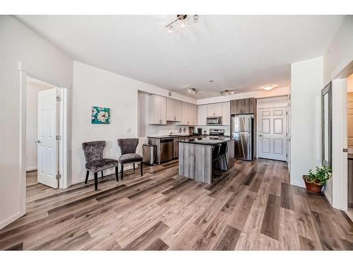 3418-298 Sage Meadows Park Nw, Calgary, AB - Indoor Photo Showing Kitchen