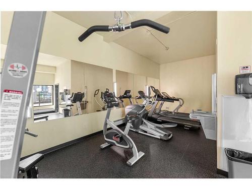 702-221 6 Avenue Se, Calgary, AB - Indoor Photo Showing Gym Room