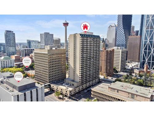 702-221 6 Avenue Se, Calgary, AB - Outdoor