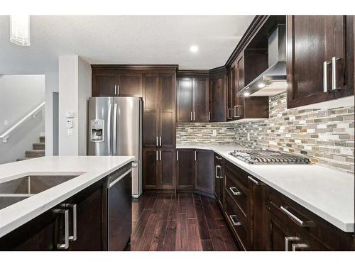 75 Chelsea Street Nw, Calgary, AB - Indoor Photo Showing Kitchen With Double Sink With Upgraded Kitchen