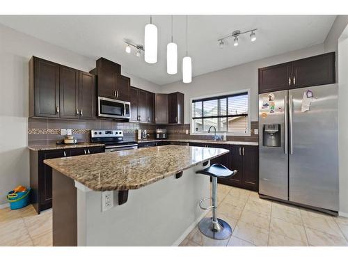 297 Skyview Ranch Boulevard Ne, Calgary, AB - Indoor Photo Showing Kitchen With Upgraded Kitchen