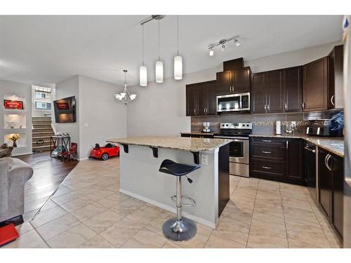 297 Skyview Ranch Boulevard Ne, Calgary, AB - Indoor Photo Showing Kitchen With Upgraded Kitchen