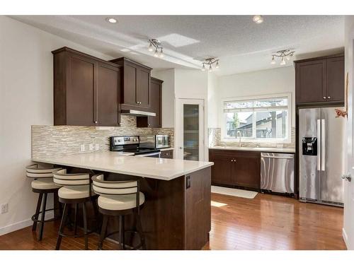 35 Nolanfield Heights Nw, Calgary, AB - Indoor Photo Showing Kitchen With Stainless Steel Kitchen