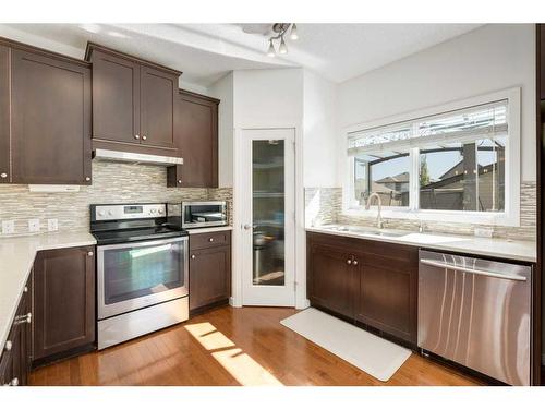 35 Nolanfield Heights Nw, Calgary, AB - Indoor Photo Showing Kitchen With Stainless Steel Kitchen