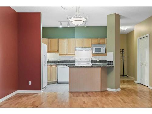 210-5201 Dalhousie Drive Nw, Calgary, AB - Indoor Photo Showing Kitchen