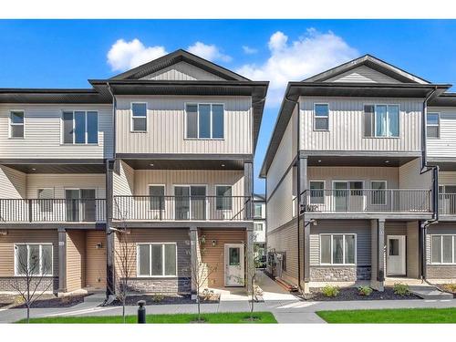 117 Corner Meadows Square Ne, Calgary, AB - Outdoor With Balcony With Facade