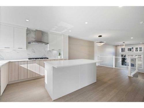 149 Magnolia Terrace Se, Calgary, AB - Indoor Photo Showing Kitchen With Upgraded Kitchen