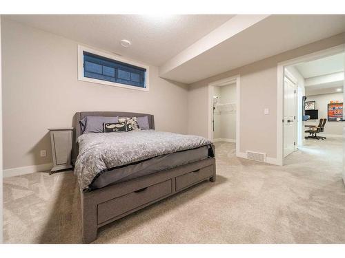 65 Auburn Shores Cape Se, Calgary, AB - Indoor Photo Showing Bedroom