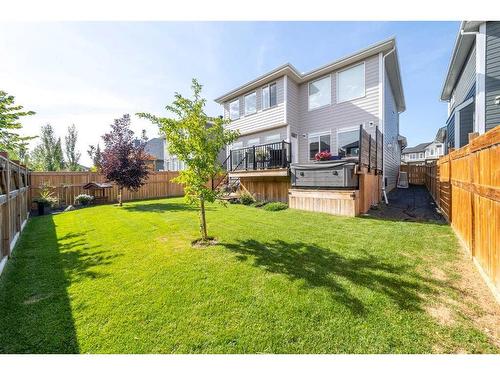 65 Auburn Shores Cape Se, Calgary, AB - Outdoor With Deck Patio Veranda With Backyard