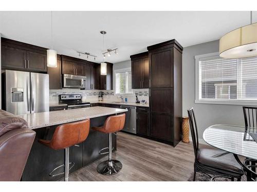 720 Skyview Ranch Grove Ne, Calgary, AB - Indoor Photo Showing Kitchen With Stainless Steel Kitchen With Upgraded Kitchen