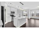 1186 Evanston Drive Nw, Calgary, AB  - Indoor Photo Showing Kitchen With Stainless Steel Kitchen With Upgraded Kitchen 