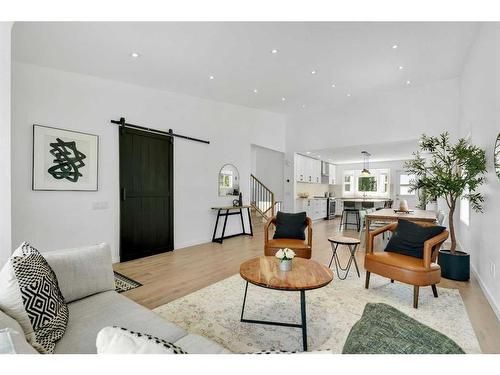 52 Woodstock Way Sw, Calgary, AB - Indoor Photo Showing Living Room