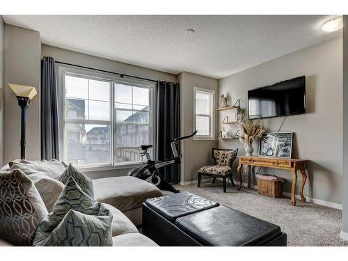 170 New Brighton Point Se, Calgary, AB - Indoor Photo Showing Living Room