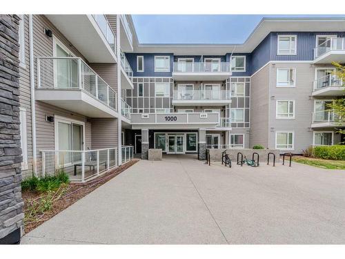 1424-76 Cornerstone Passage Ne, Calgary, AB - Outdoor With Balcony With Facade