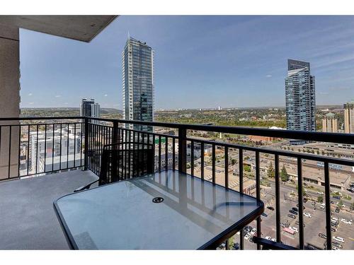 2203-1111 10 Street Sw, Calgary, AB - Outdoor With Balcony With View With Exterior