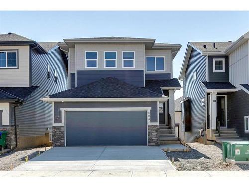 124 Heritage Boulevard, Cochrane, AB - Outdoor With Facade