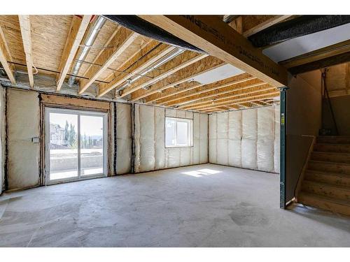 124 Heritage Boulevard, Cochrane, AB - Indoor Photo Showing Basement