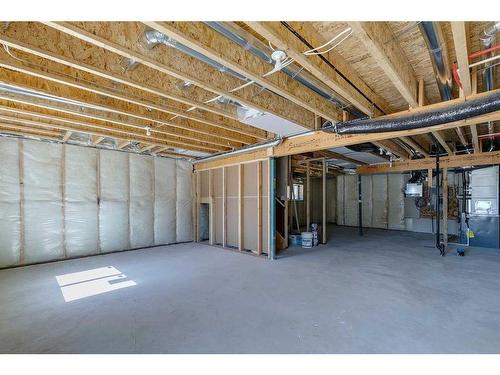 124 Heritage Boulevard, Cochrane, AB - Indoor Photo Showing Basement