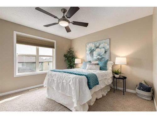 604-10 Auburn Bay Avenue Se, Calgary, AB - Indoor Photo Showing Bedroom