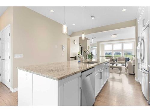 69 Red Sky Way Ne, Calgary, AB - Indoor Photo Showing Kitchen With Upgraded Kitchen