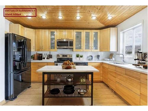 148 Martin Crossing Crescent Ne, Calgary, AB - Indoor Photo Showing Kitchen With Stainless Steel Kitchen