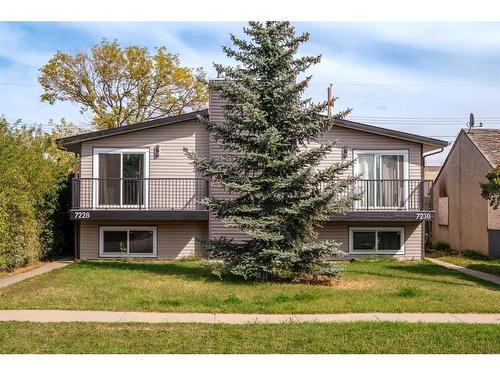 7228 & 7230 Ogden Road Se, Calgary, AB - Outdoor With Deck Patio Veranda