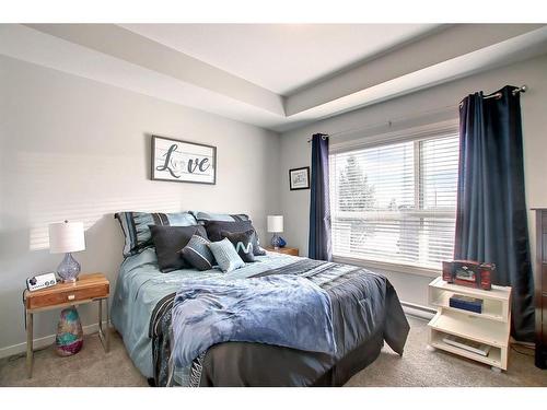 130-20 Seton Park Se, Calgary, AB - Indoor Photo Showing Bedroom