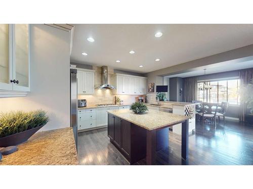 943 Auburn Bay Boulevard Se, Calgary, AB - Indoor Photo Showing Kitchen With Upgraded Kitchen