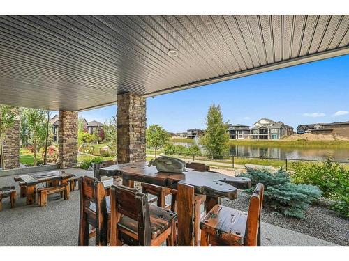 42 Waters Edge Drive, Heritage Pointe, AB - Outdoor With Deck Patio Veranda